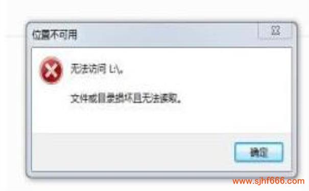 硬盘无法访问